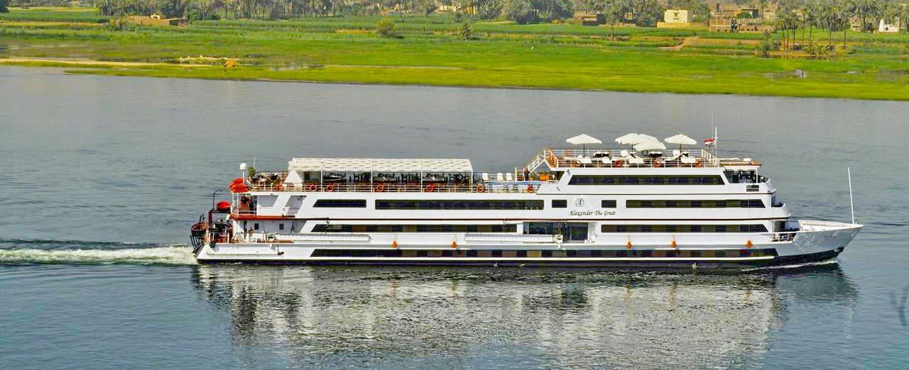 Cruzeiro Alexander The Great no Nilo 4 Dias Assuão Luxor