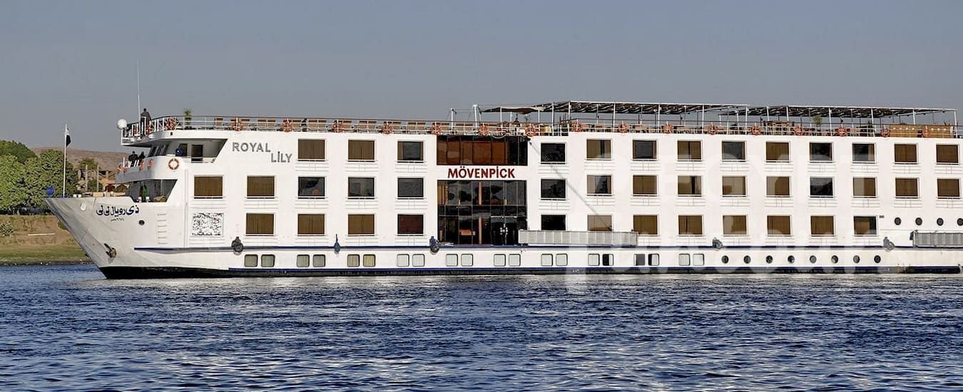 Cruzeiro Movenpick Royal Lily no Nilo 4 Dias Assuão Luxor