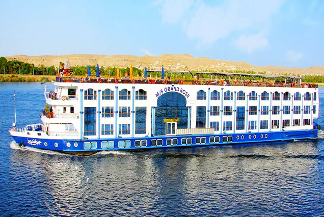 Cruzeiro Grand Rose no Nilo 4 Dias Assuão Luxor