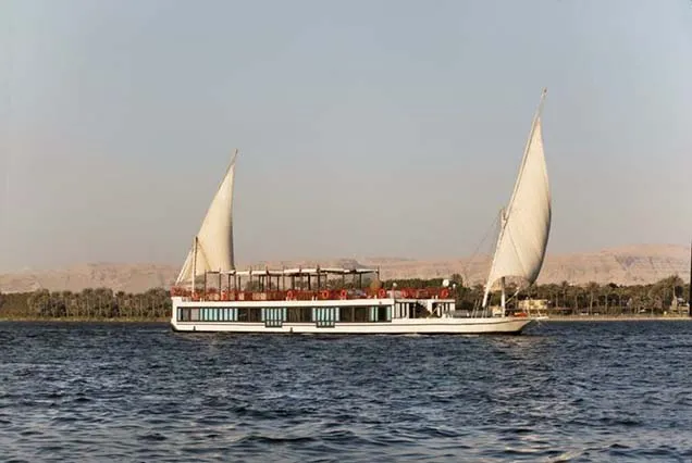 Cruzeiro SB Feddya Dahabiya Nilo 5 Dias Assuão Luxor