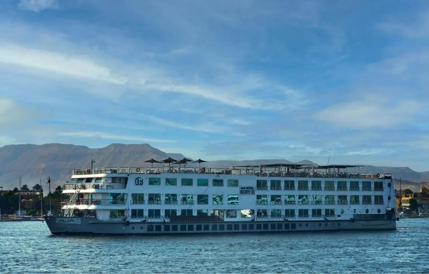 Cruzeiro Royal Ruby II no Nilo 5 Dias Luxor Assuão