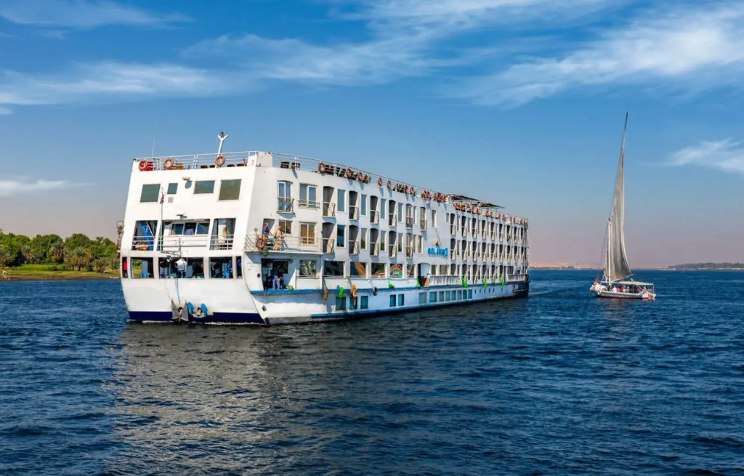 Cruzeiro Solaris II no Nilo 4 Dias Assuão Luxor