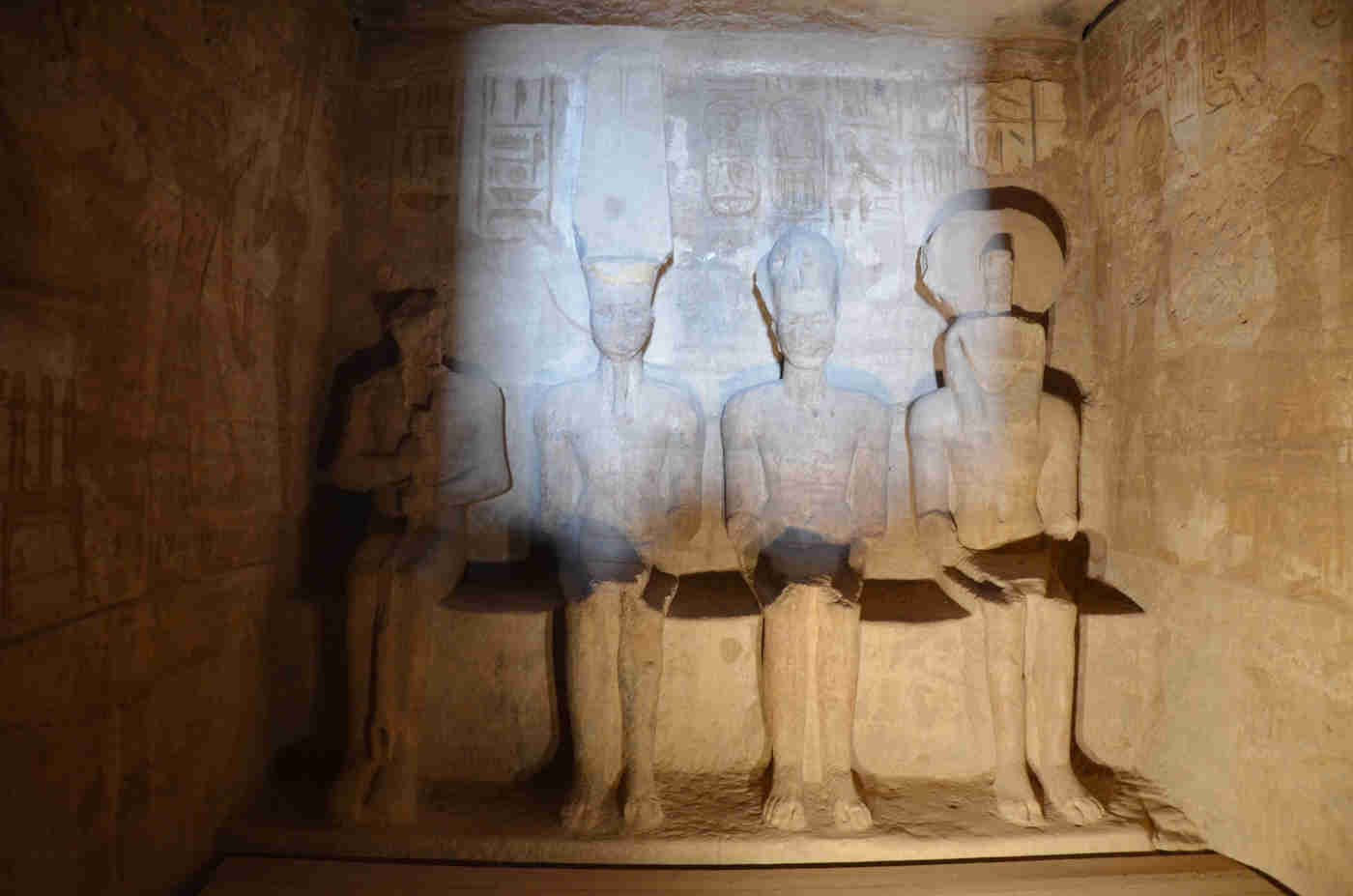 Alinhamento solar em Abu Simbel - Quando Admirar