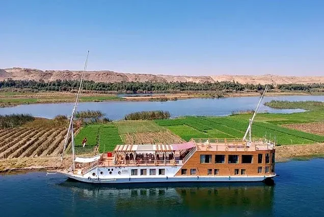 Cruzeiro Aida Dahabiya Nilo 6 Dias Luxor Assuão