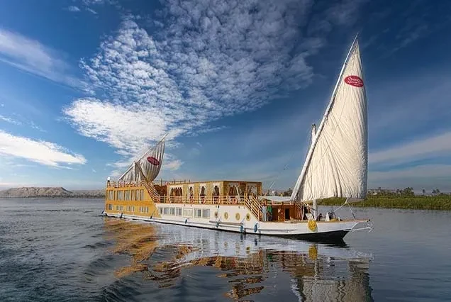 Cruzeiro Aton Sun Dahabiya Nilo 4 Dias Assuão Luxor