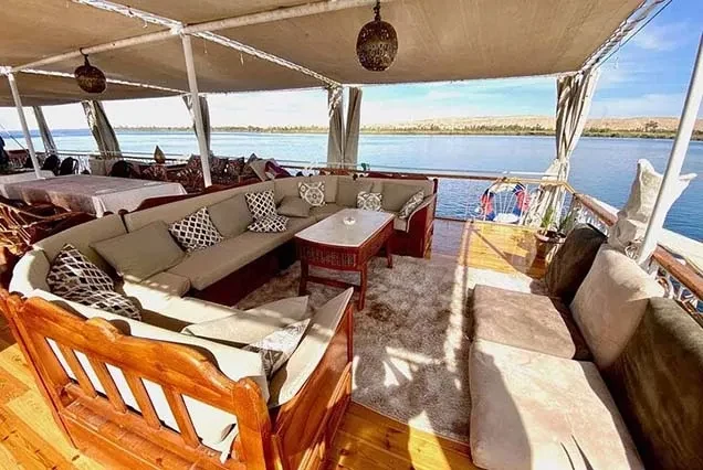 Cruzeiro Jasmine Dahabiya Nilo 5 Dias Luxor Assuão