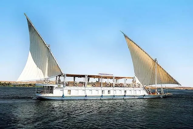 Cruzeiro Princess Donia Dahabiya Nilo 5 Dias Luxor Assuão