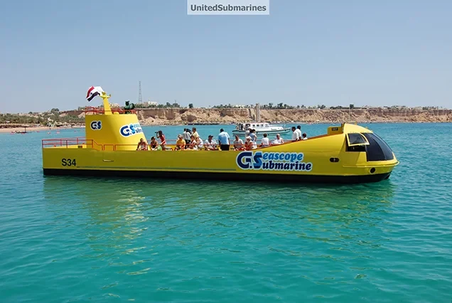 Passeio de Semi-Submarino em Sharm El Sheikh