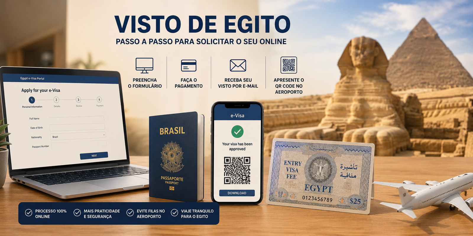 Como Solicitar o Visto para o Egito Passo a Passo