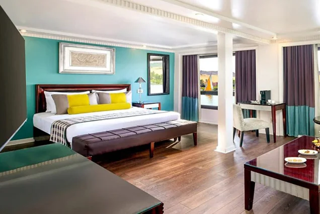 Cruzeiro Movenpick Sun Ray no Nilo 4 Dias Assuão Luxor