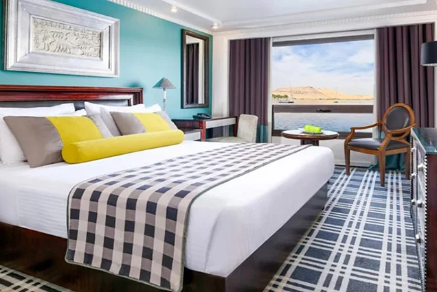 Cruzeiro Movenpick Sun Ray no Nilo 4 Dias Assuão Luxor