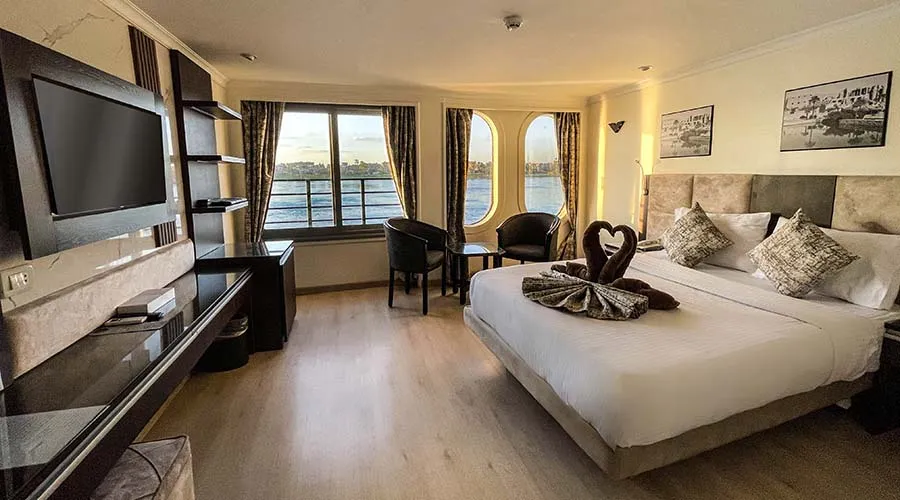 Cruzeiro Royal Beau Rivage no Nilo 4 Dias Assuão Luxor
