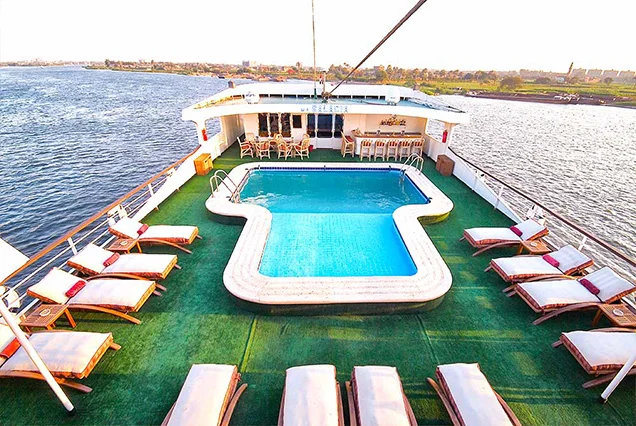 Cruzeiro MS Salacia no Nilo 4 Dias Assuão Luxor
