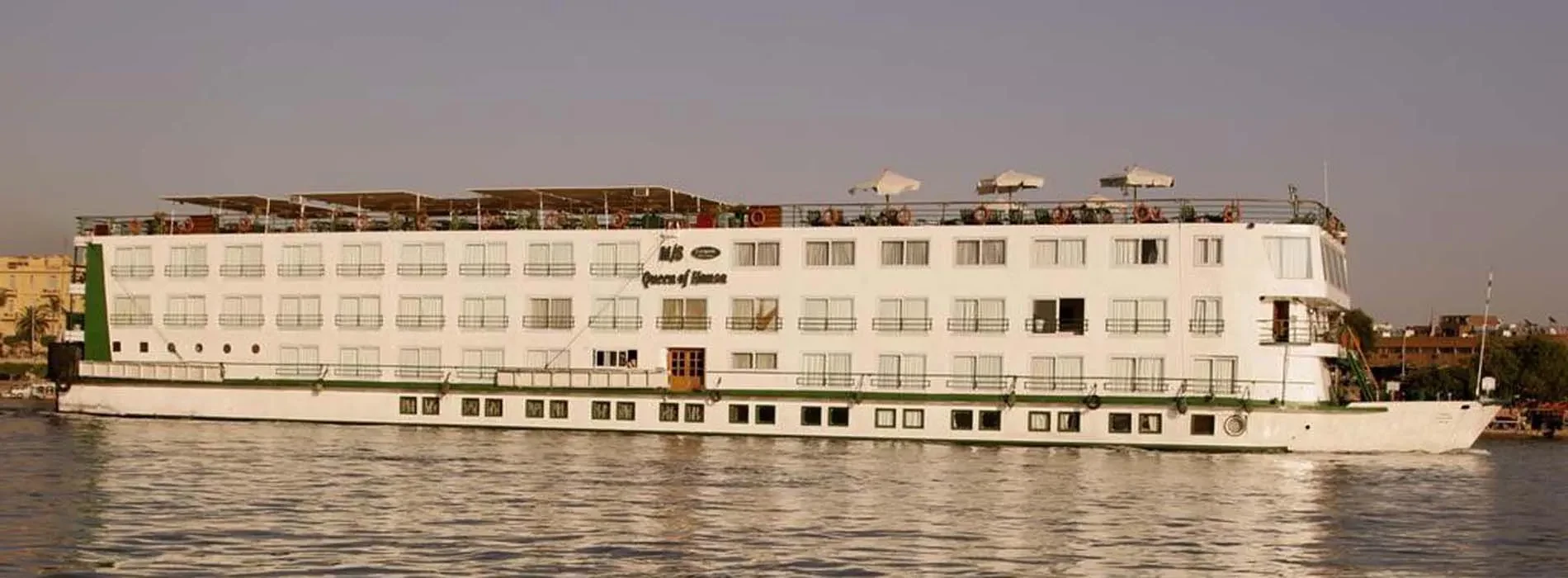Cruzeiro Queen of Hansa no Nilo 5 Dias Luxor Assuão