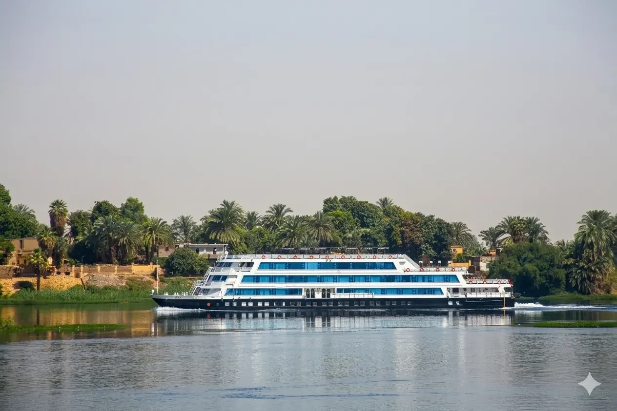 Cruzeiro Mövenpick MS Darakum no Nilo 15 Dias Cairo Assuão