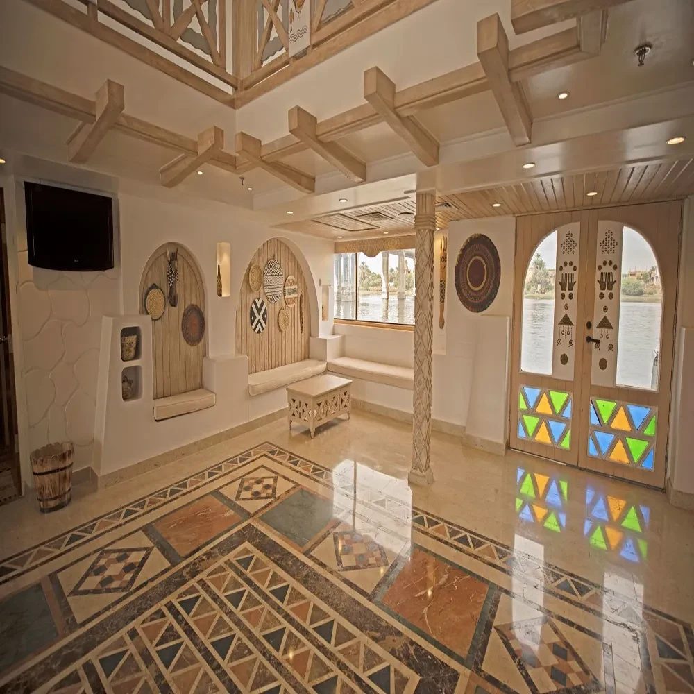 Cruzeiro El Mahrousa no Nilo 4 Dias Assuão Luxor