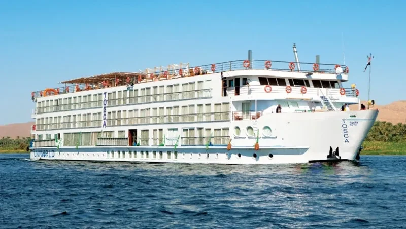 Cruzeiro MS Tosca no Nilo 4 Dias Assuão Luxor