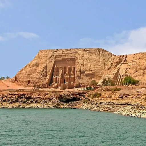 Viagem do Cairo a Abu Simbel de avião