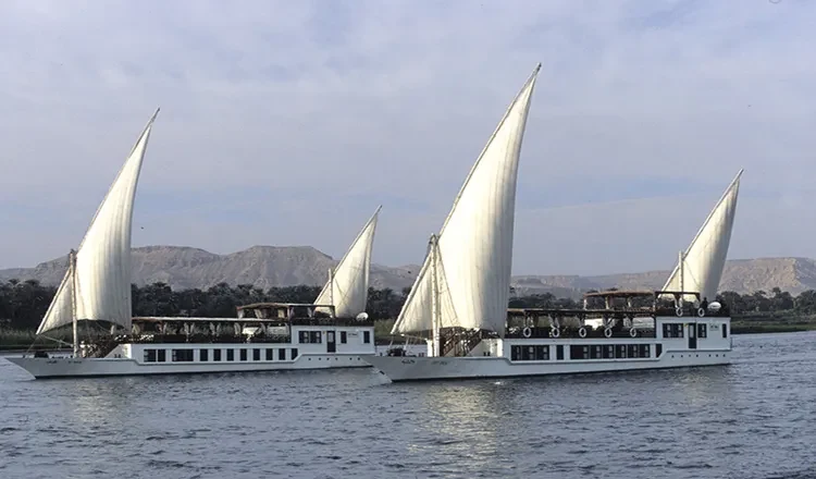 Cruzeiro El Hanem Dahabiya Nilo 8 Dias Luxor Assuão