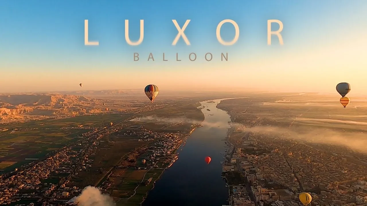 Hurghada para Luxor de Balão de Ar Quente