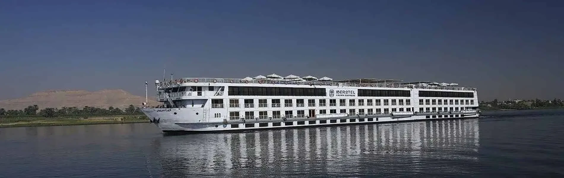 Cruzeiro Iberotel Crown Empress no Nilo 4 Dias Assuão Luxor