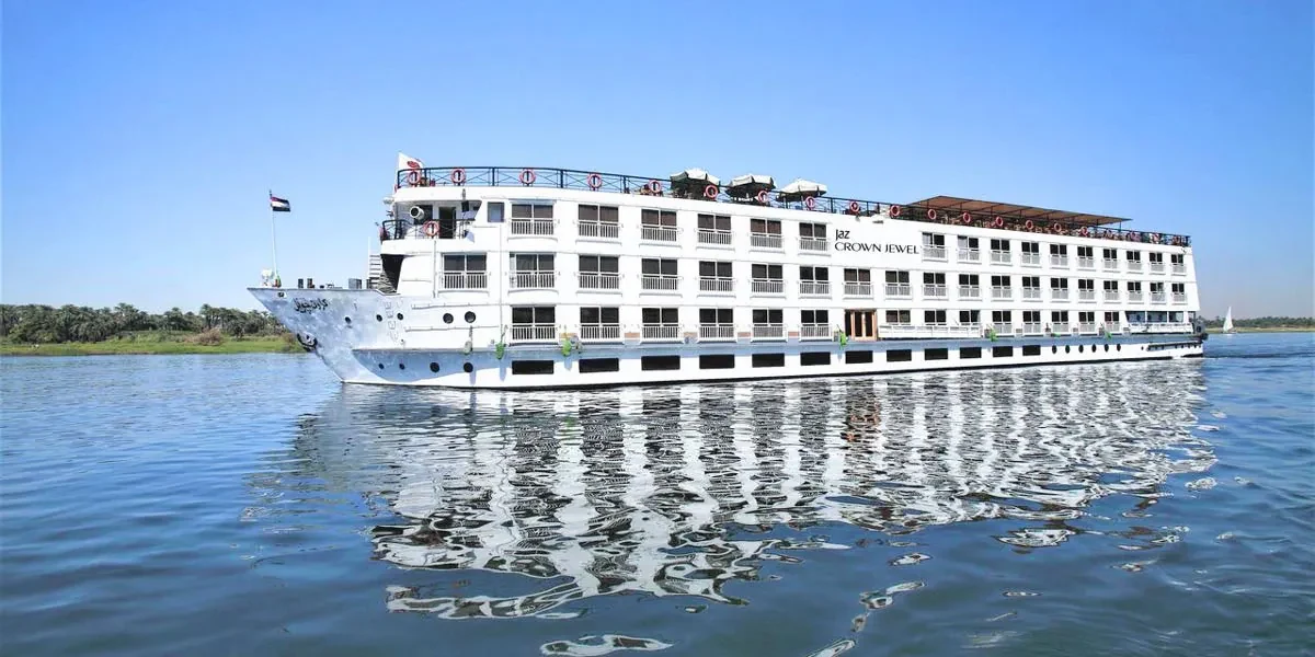 Cruzeiro Jaz Crown Jewel no Nilo 5 Dias Luxor Assuão