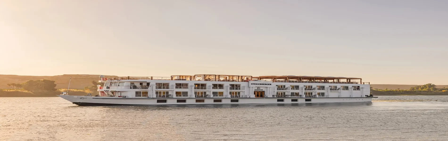 Cruzeiro MS Jaz Senator Luxury no Nilo 4 Dias Assuão Luxor