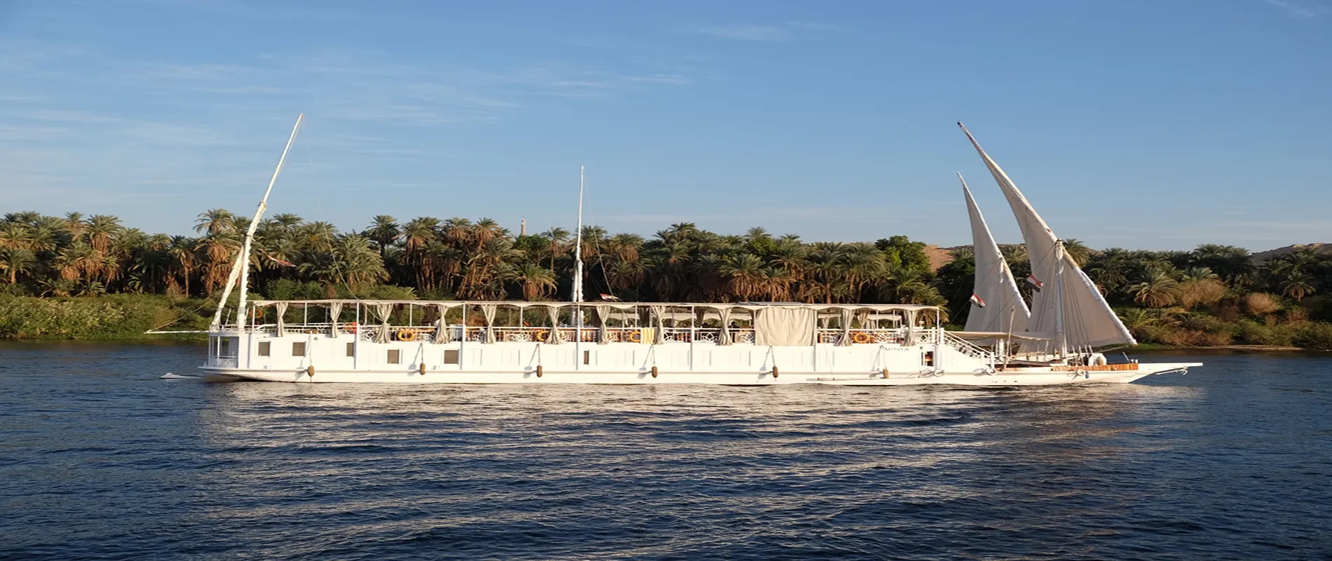 Cruzeiro Minya Dahabiya Nilo 4 Dias Assuão Luxor