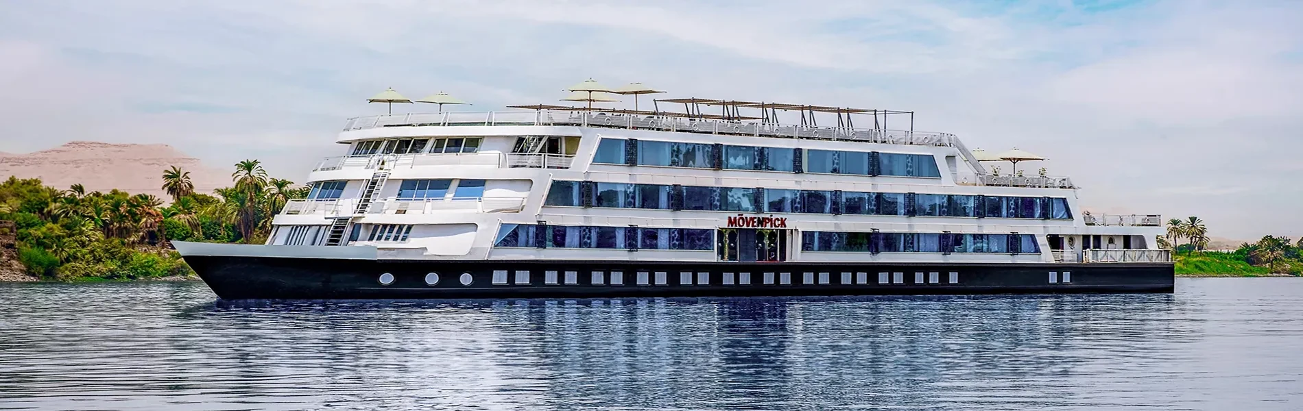 Cruzeiro Mövenpick MS Darakum no Nilo 8 Dias Luxor Assuão