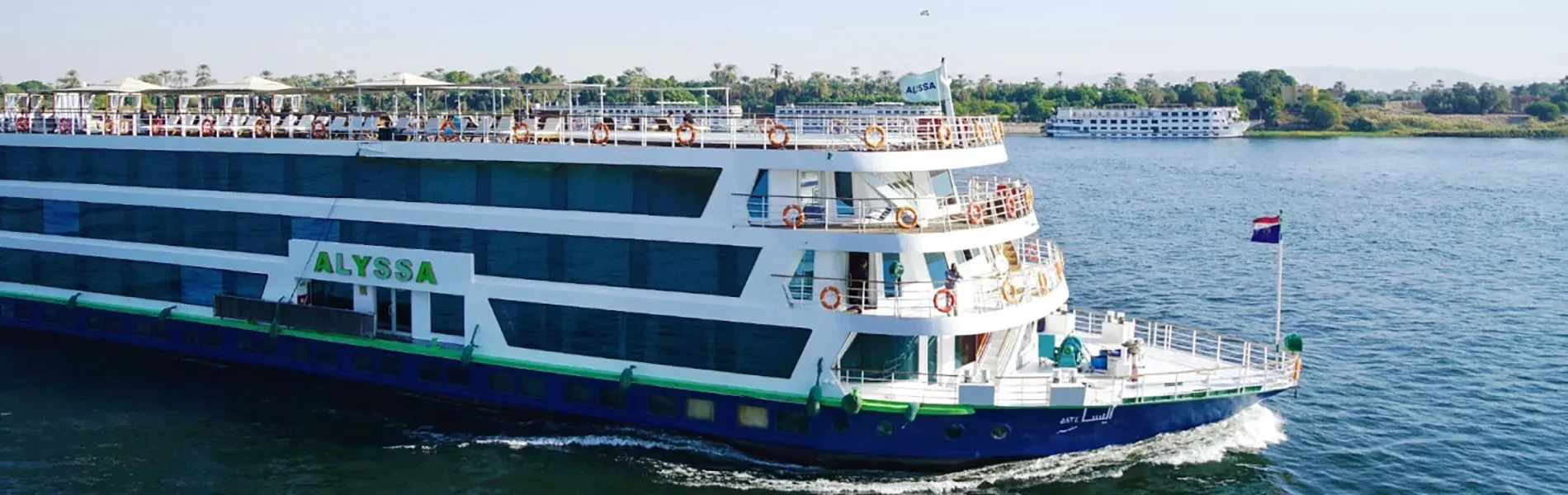 Cruzeiro Alyssa no Nilo 8 Dias Luxor Assuão