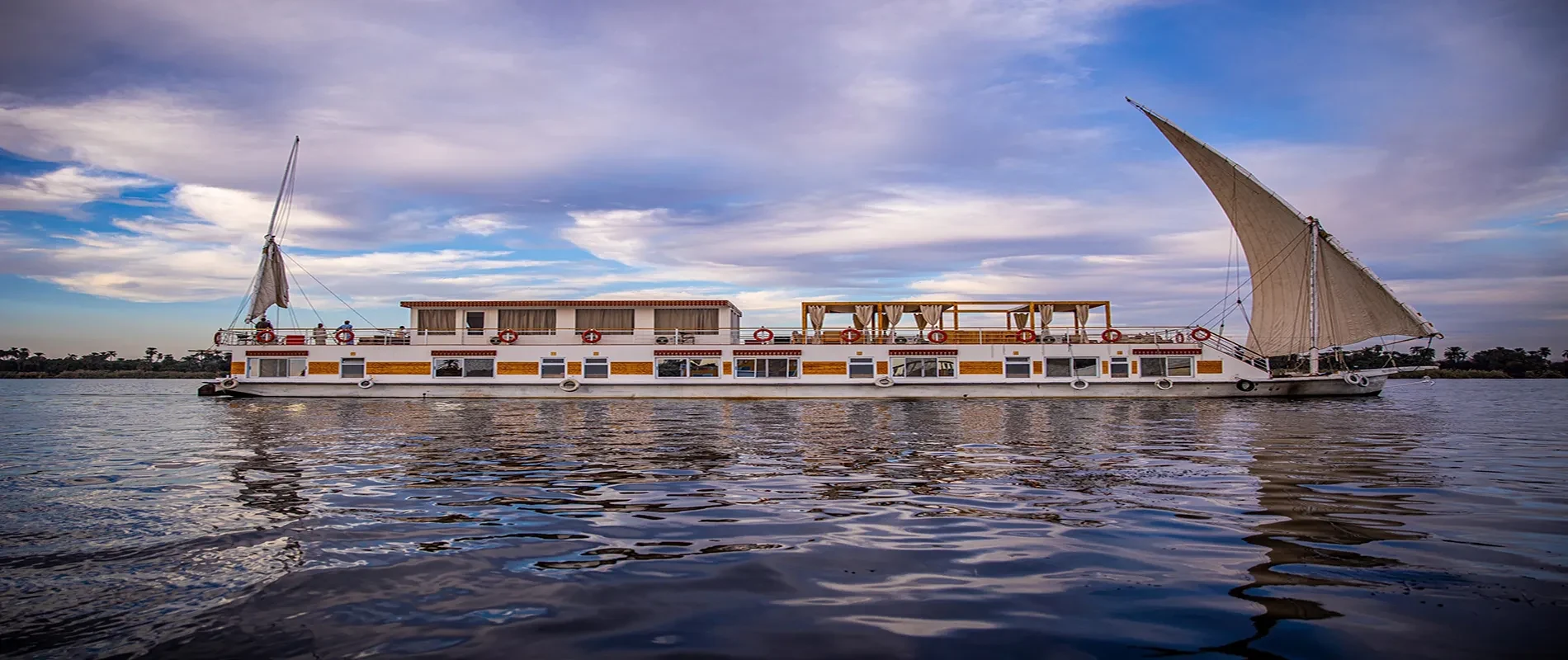 Cruzeiro Princess Cleopatra Dahabiya Nilo 4 Dias Assuão Luxor
