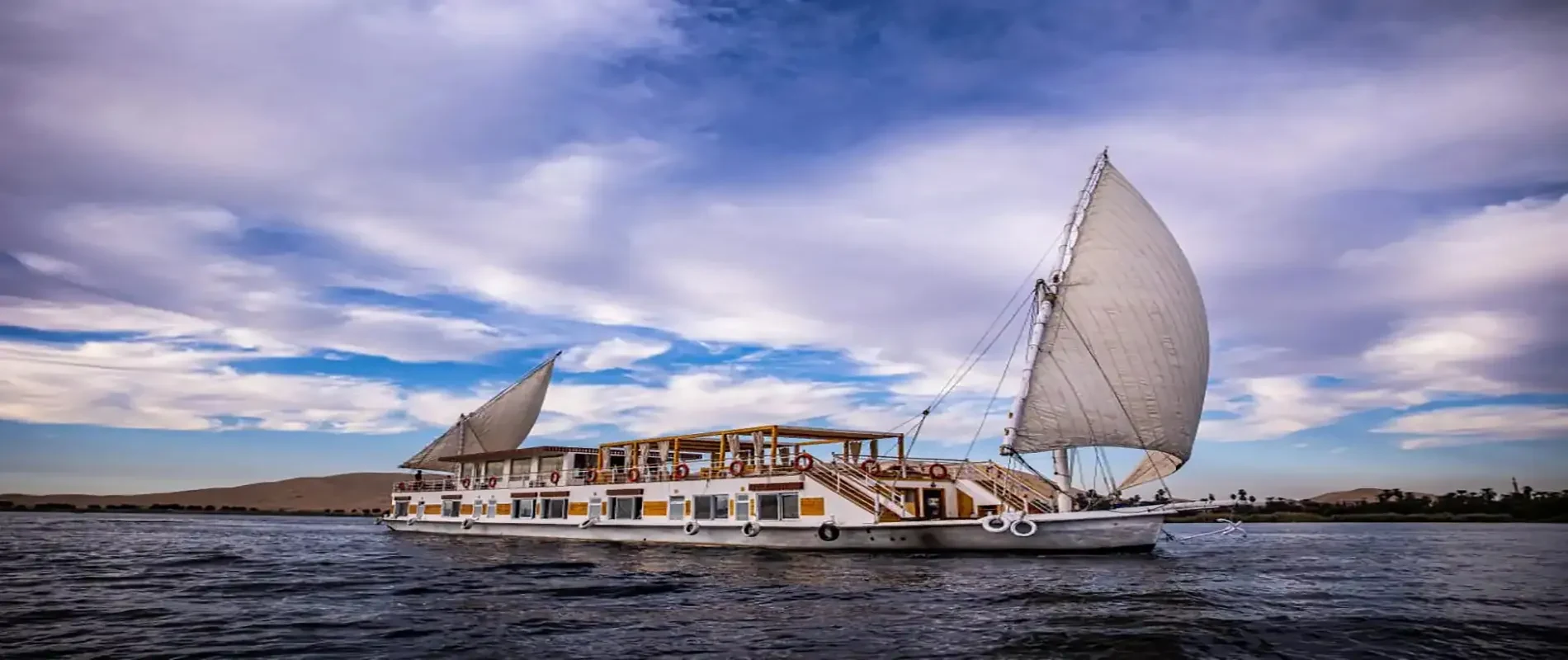Cruzeiro Princess Cleopatra Dahabiya Nilo 8 Dias Luxor Assuão