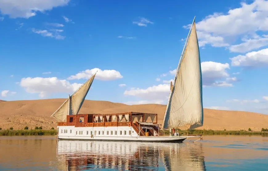 Cruzeiro Royal Cleopatra Dahabiya Nilo 4 Dias Assuão Luxor