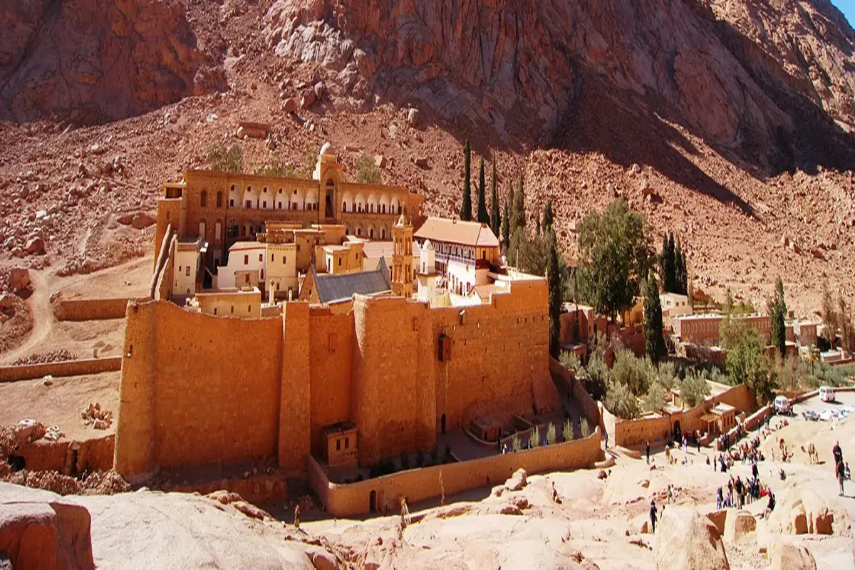 Excursão a Santa Catarina a partir de Dahab