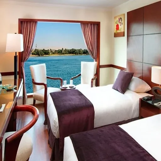 Cruzeiro Amwaj Living Stone no Nilo 8 Dias Luxor Assuão