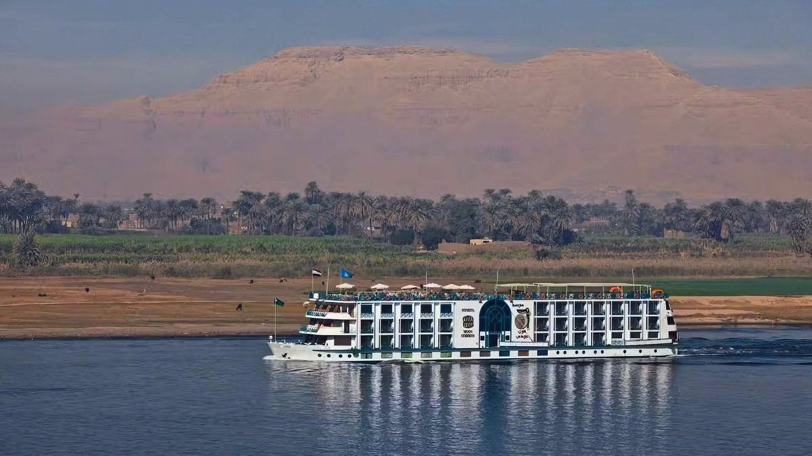 Cruzeiro MS Nile Goddess — Luxo e Magia no Rio Nilo