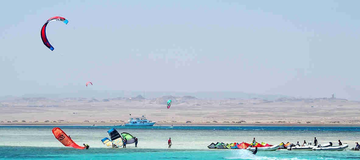 Esportes aquáticos no Mar Vermelho - 7 propostas