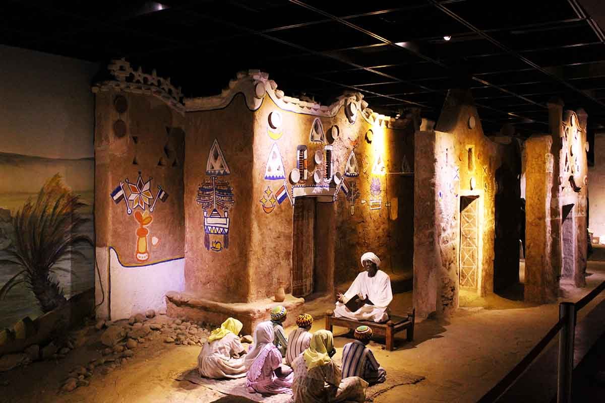 Exposição espanhola em Assuão no Museu Núbio