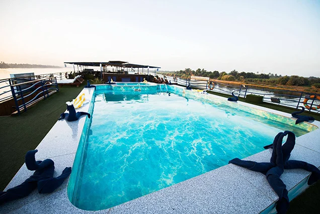 Cruzeiro La Terrasse no Nilo 4 Dias Assuão Luxor
