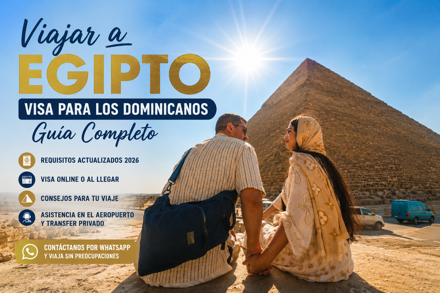 Os dominicanos precisam de visto para viajar ao Egito?
