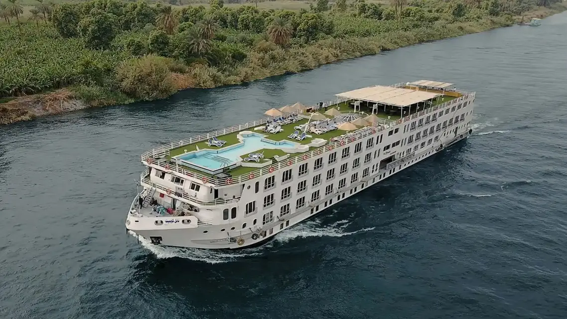 Cruzeiro Nile Quest no Nilo 4 Dias Assuão Luxor