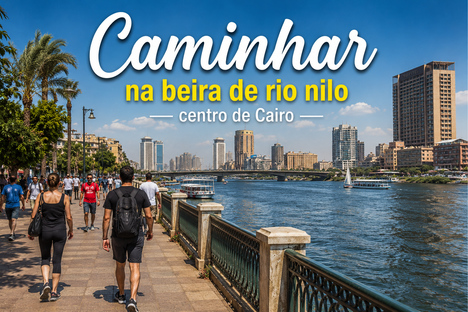 Os Melhores Lugares do Cairo Para Caminhar e Correr