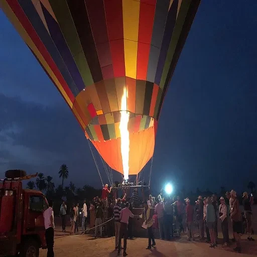Balão de Ar Quente pelo Vale dos Reis e West Bank