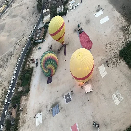 Balão de Ar Quente pelo Vale dos Reis e West Bank