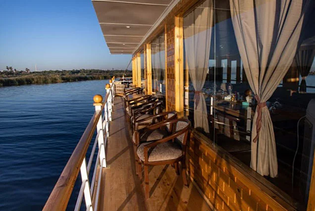 Cruzeiro Akhnaton Dahabiya Nilo 8 Dias Assuão Luxor