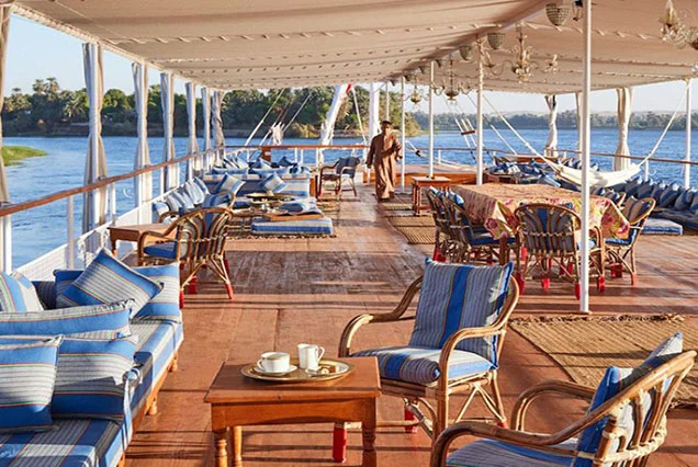 Cruzeiro Amoura Dahabiya Nilo 4 Dias Assuão Luxor