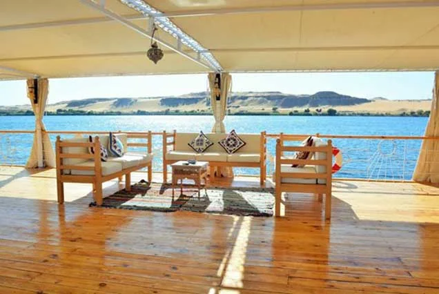 Cruzeiro Eyaru Dahabiya Nilo 5 Dias Luxor Assuão