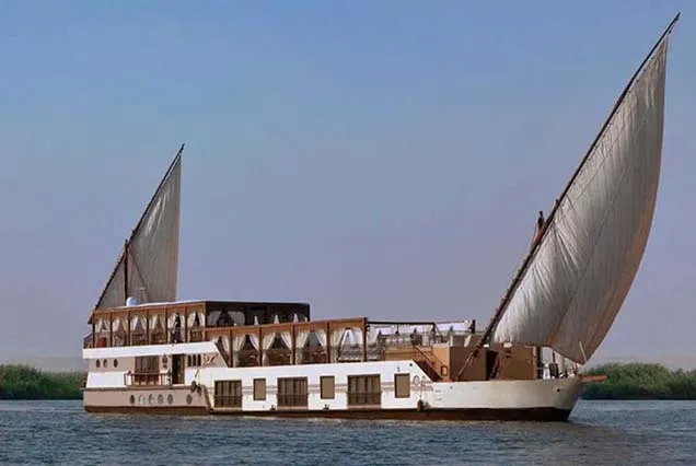 Cruzeiro Jaz Yakouta Dahabiya Nilo 4 Dias Assuão Luxor