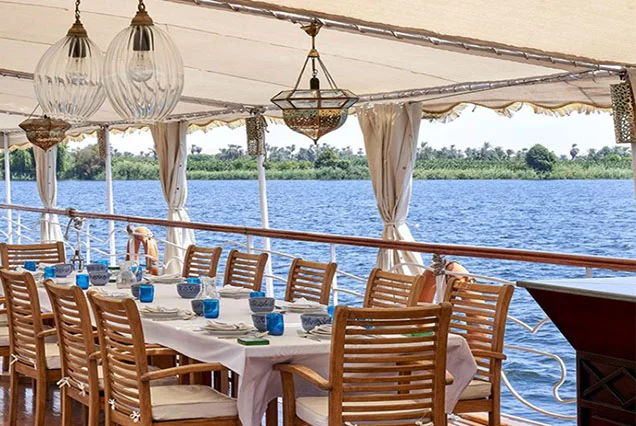 Cruzeiro Lazuli Albatros Dahabiya Nilo 6 Dias Luxor Assuão