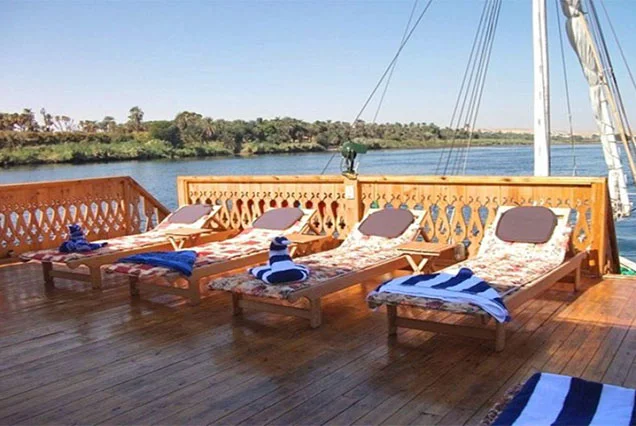 Cruzeiro Orient Star Dahabiya Nilo 5 Dias Luxor Assuão